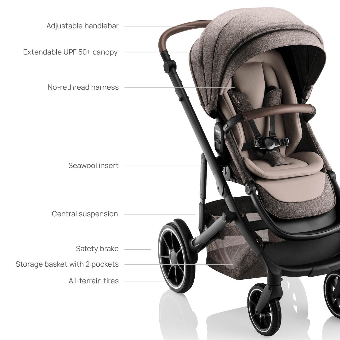 Romer Tura Stroller (Truffle)