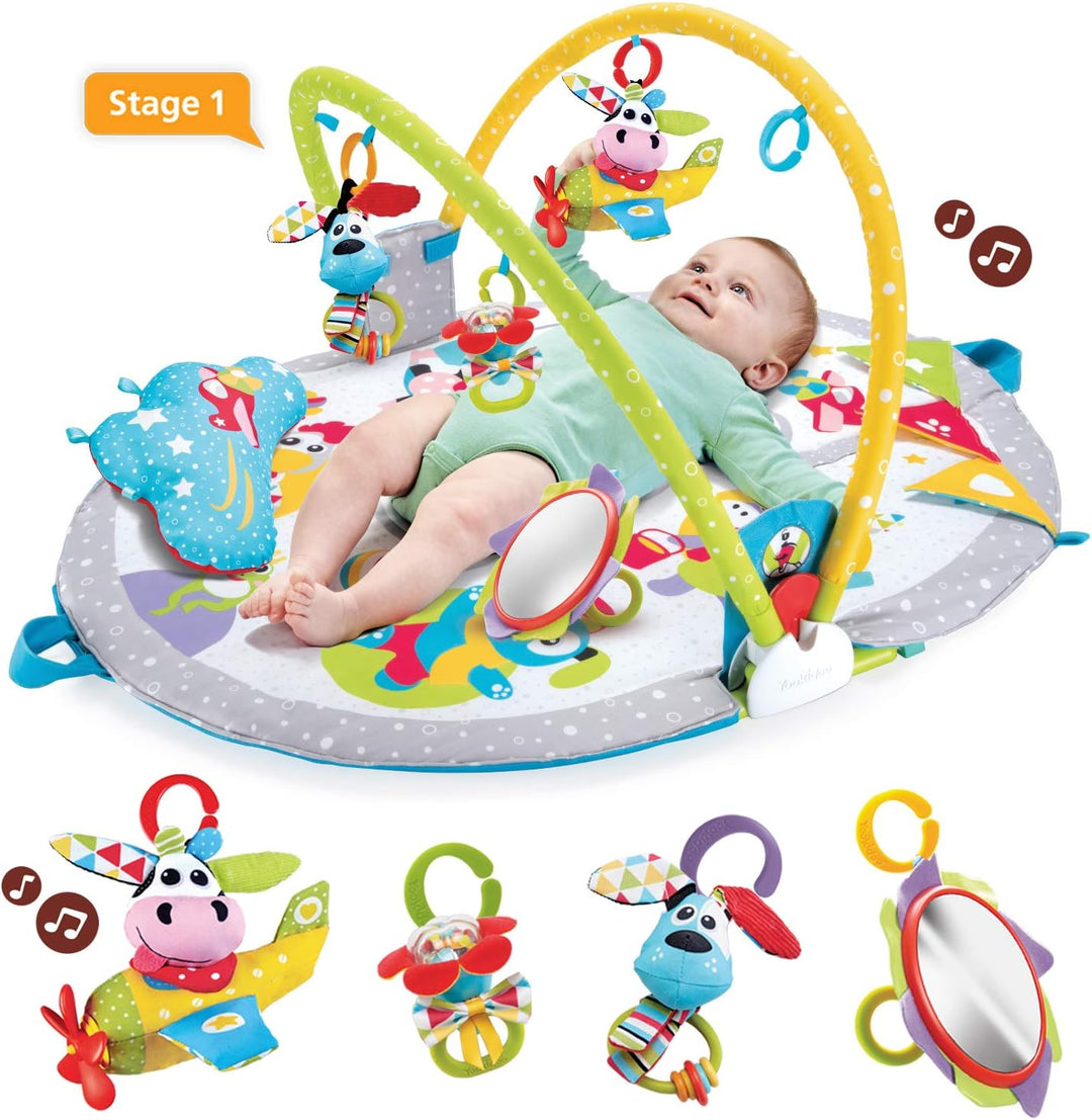 Yookidoo Urban Gymotion Lay to Sit-Up Playmat