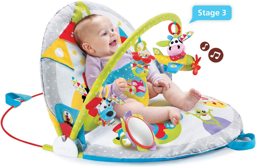 Yookidoo Urban Gymotion Lay to Sit-Up Playmat