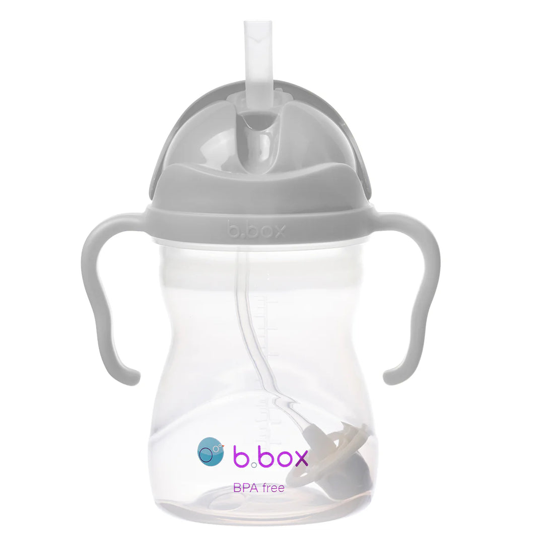 B.Box Sippy Straw Cup 240mL (Grey)