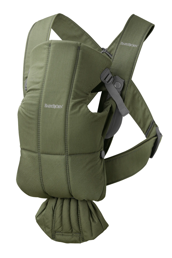 Baby Bjorn Baby Carrier Mini Woven (Dark Green)