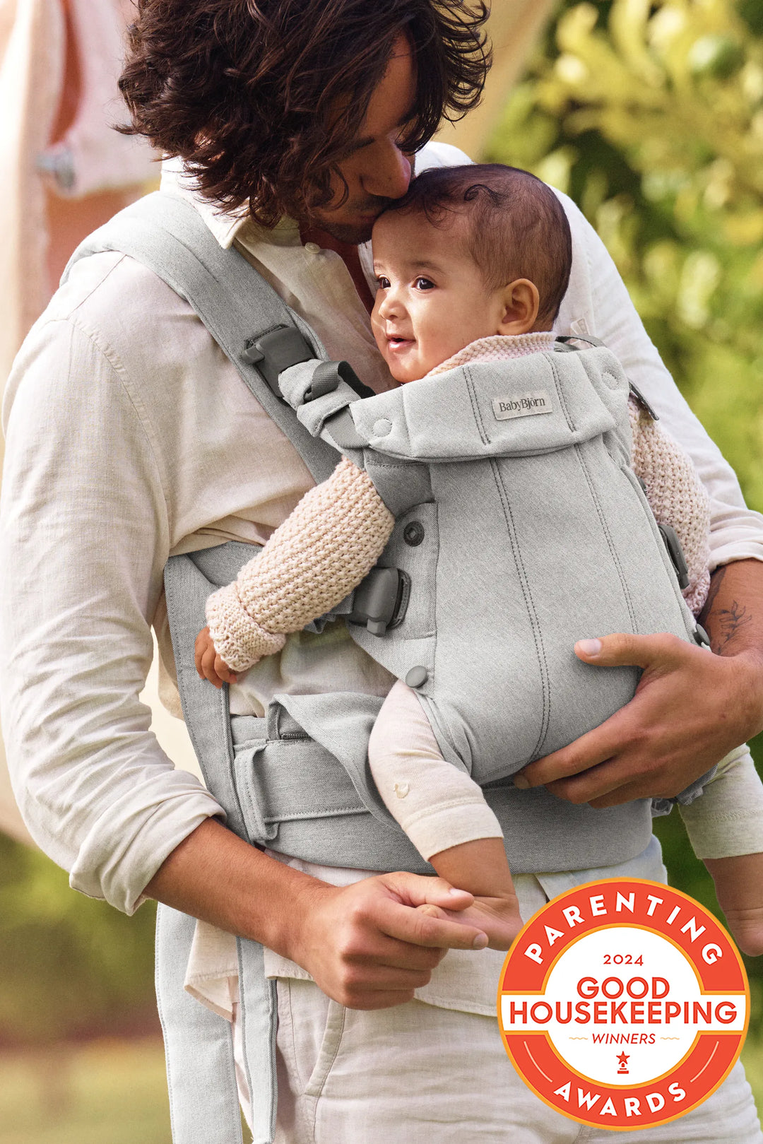 Baby Bjorn Harmony Carrier Woven Melange (Light Grey)