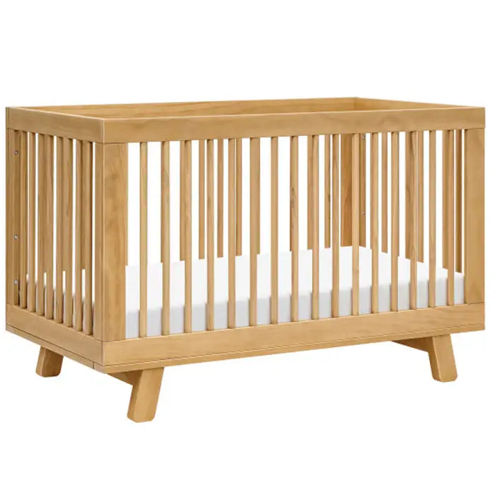 Babyletto Hudson 3-in-1 Crib with Toddler Bed Conversion Kit (Honey) IN-STOCK