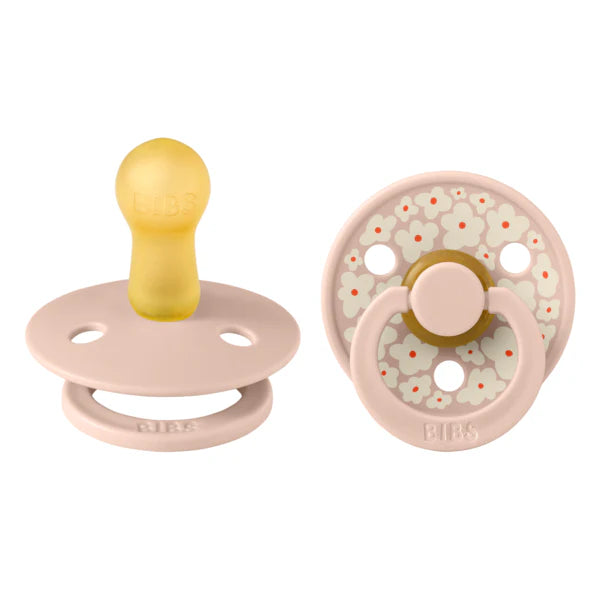 BIBS Studio Pacifier 2pk (Jasmine/Blush)