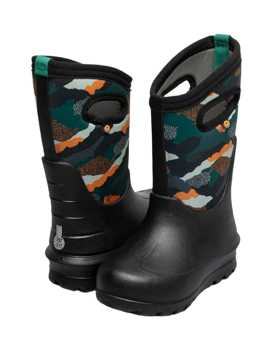 Bogs Kids Neo-Classic (Camo Landscape)