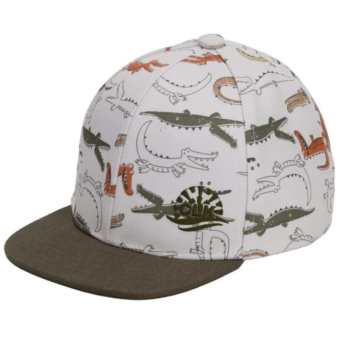 Calikids S2317 Quick Dry Cap (Crocodile Combo)