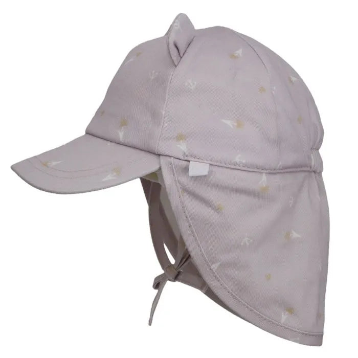 Calikids S2511 Organic Cotton Bear Hat (Orchid Print)