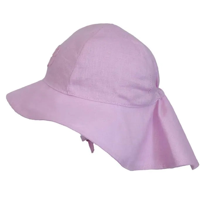 Calikids S2519 Linen Hat (Pink Tulle)