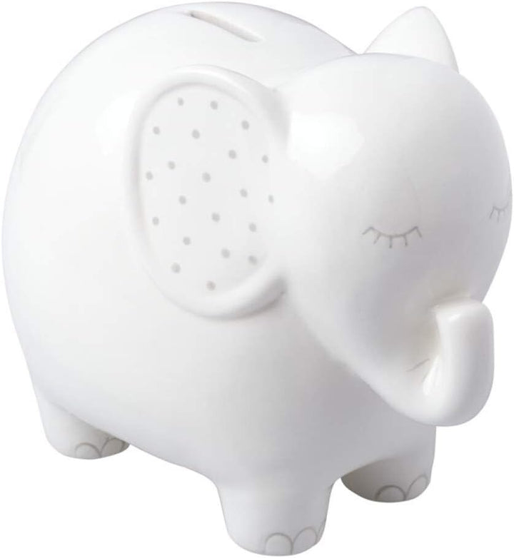 Pearhead Ceramic Piggy Bank Elephant