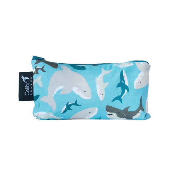 Colibri Reusable Snack Bag Medium (Sharks)