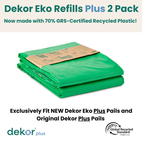 Dekor Eko Plus Diaper Pail Refills (2-Pack)