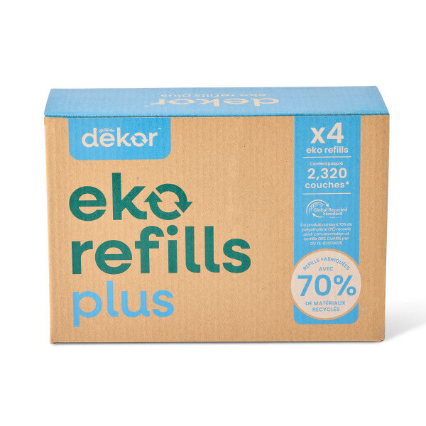 Dekor Eko Plus Diaper Pail Refills (4-Pack)