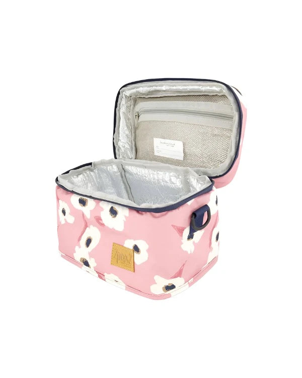 Deux par Deux Lunch Box (Off White Flowers)