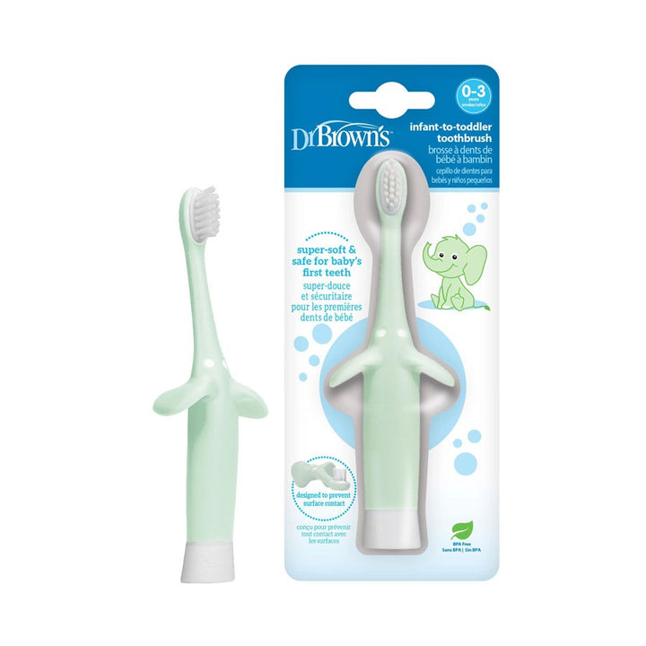 Dr. Brown's Infant to Toddler Toothbrush Mint