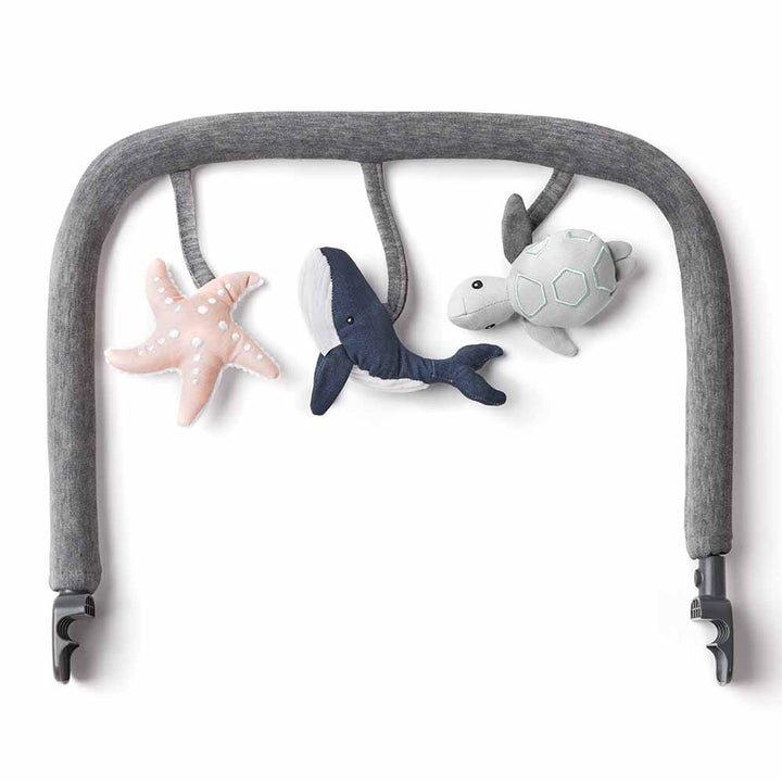 Ergobaby Evolve Bouncer Toy Bar (Ocean Wonders - Charcoal)