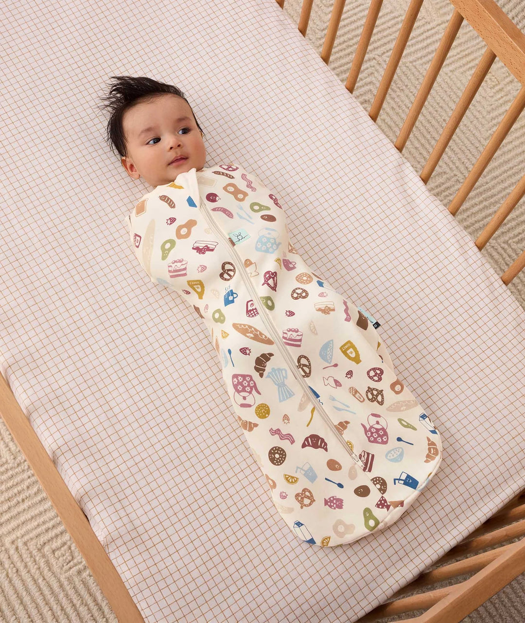 ergoPouch Cocoon Swaddle Bag 1 TOG (Bon Appetit)