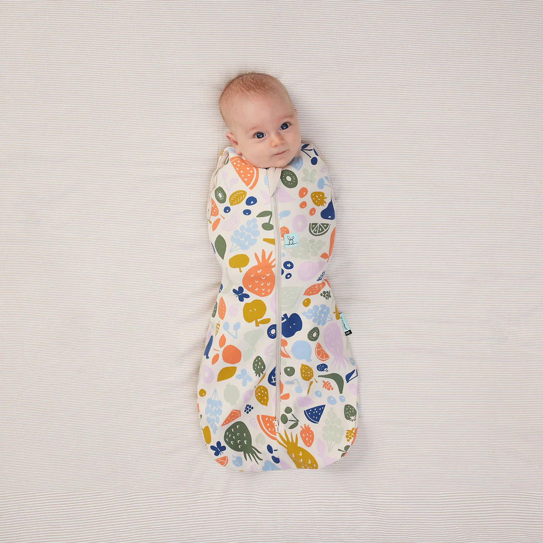 ergoPouch Cocoon Swaddle Bag 1 TOG (Fruit Salad)