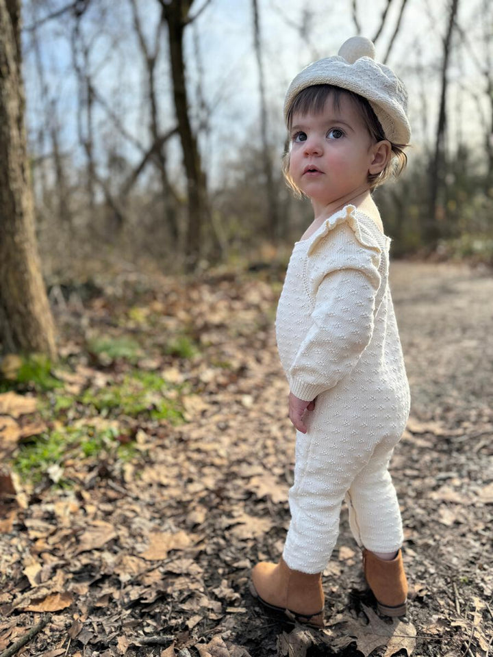 ettie + h Marcie Romper (Ivory)