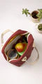 Fluf Zipper Lunch Bag (Dark Olive)