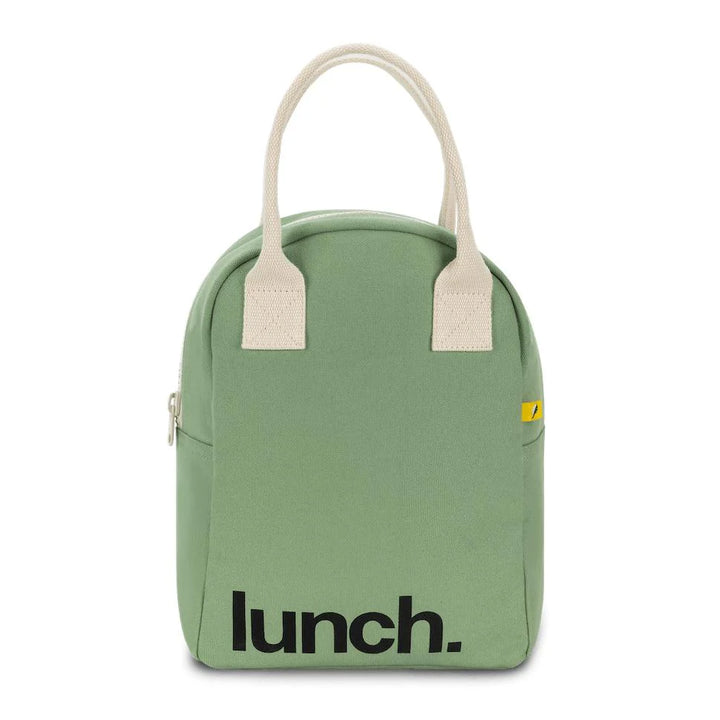 Fluf Zipper Lunch Bag (Lunch Moss)