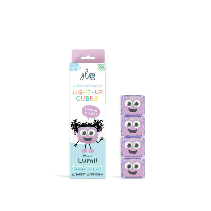 Glo Pals Light Up Cubes 4-Pack (Lumi)