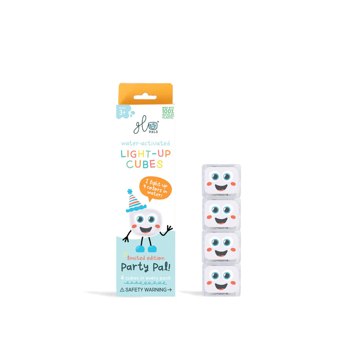 Glo Pals Light Up Cubes 4-Pack (Party)