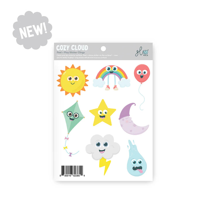 Glo Pals Peel & Play Stickers (Cozy Cloud)