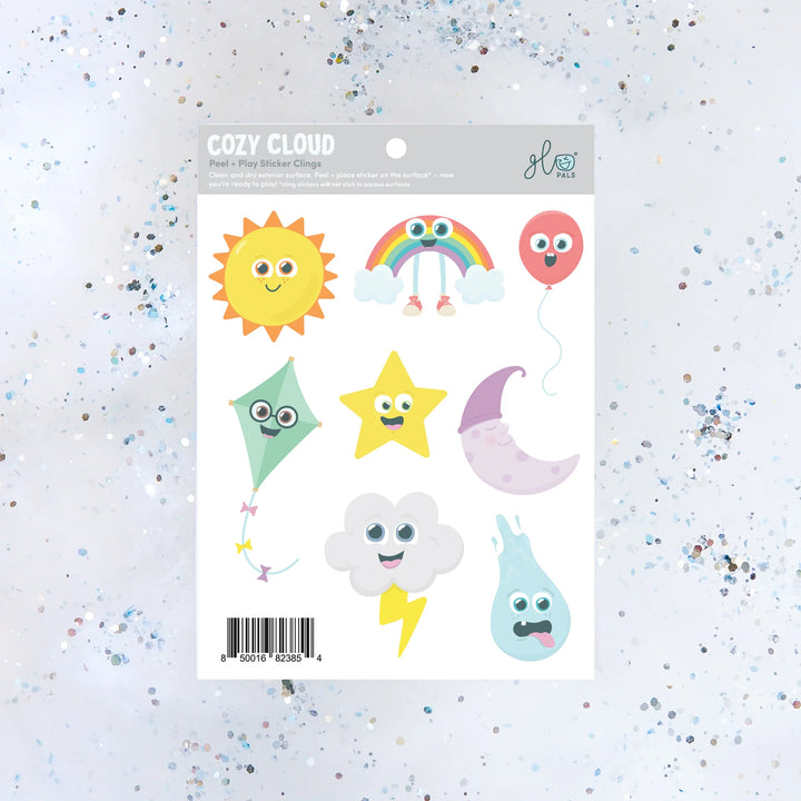 Glo Pals Peel & Play Stickers (Cozy Cloud)