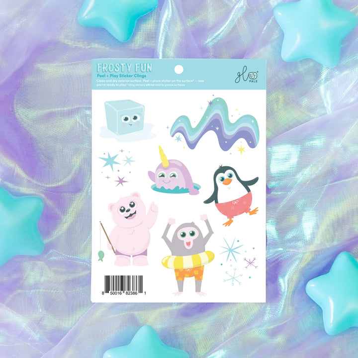 Glo Pals Peel & Play Stickers (Frosty Fun)