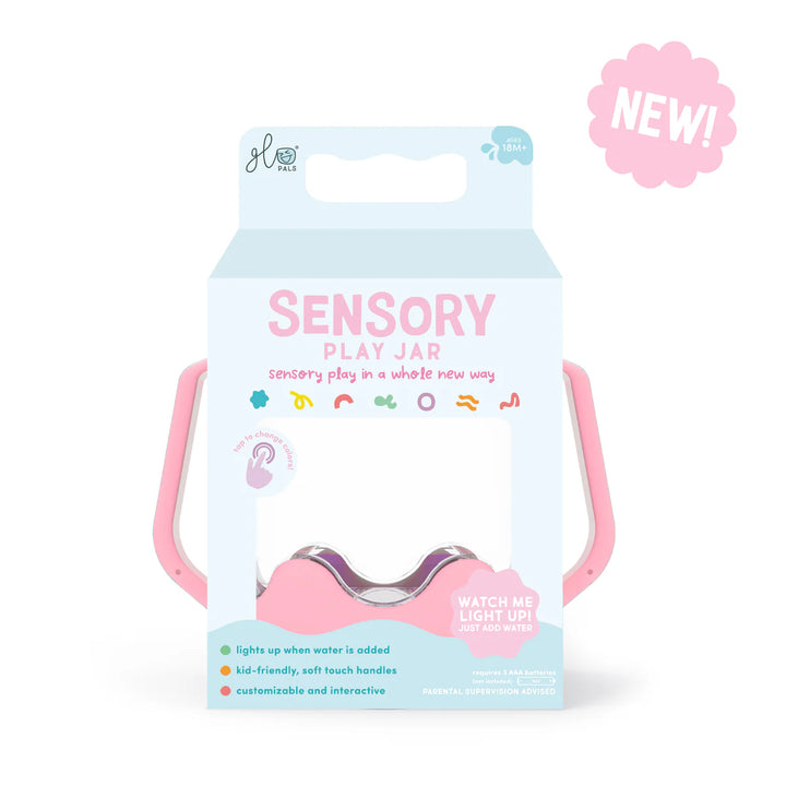 Glo Pals Sensory Light Up Jar (Bubblegum)