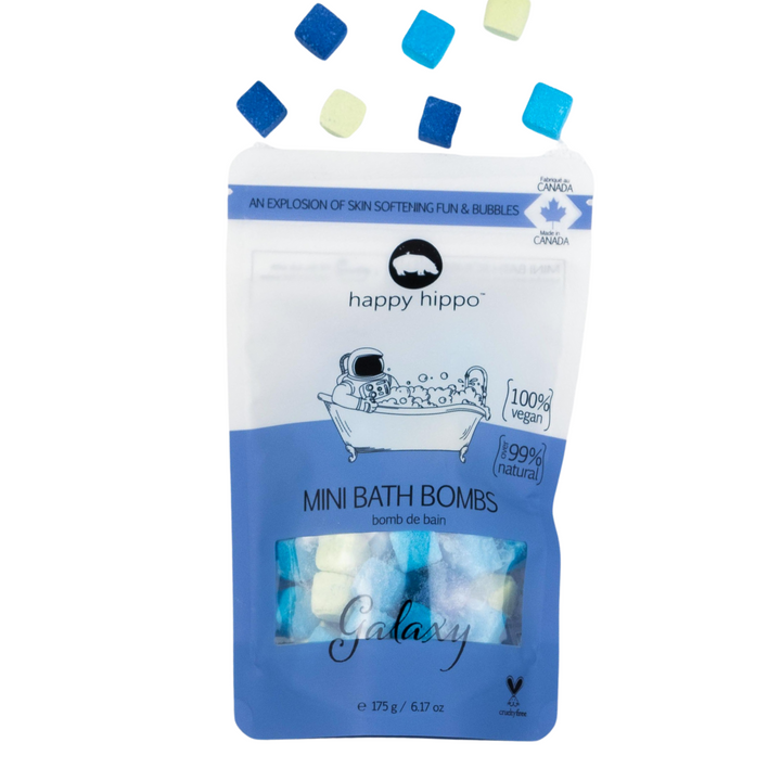 Happy Hippo Bath Co. Mini Bath Bombs (Galaxy)