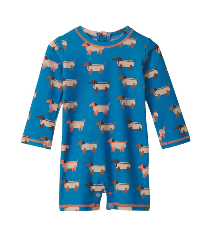 Hatley 1-Piece Rashguard (Hot Dogs)