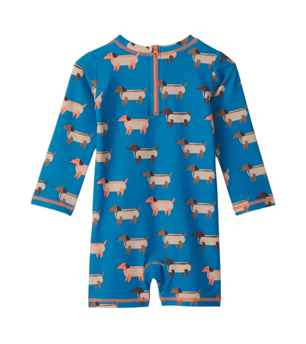 Hatley 1-Piece Rashguard (Hot Dogs)