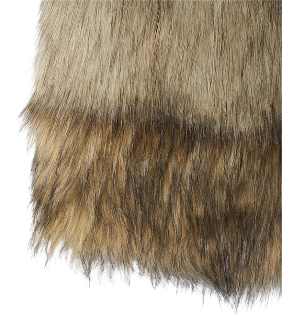 Hatley Faux Fur Vest (Brown) - FINAL SALE