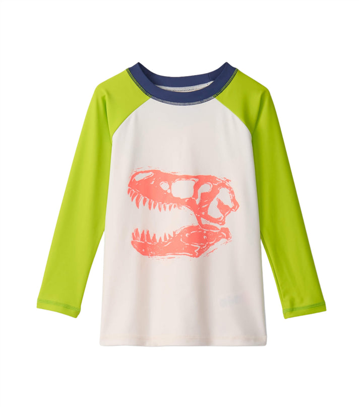 Hatley Long Sleeve Rashguard (Dino Skull)