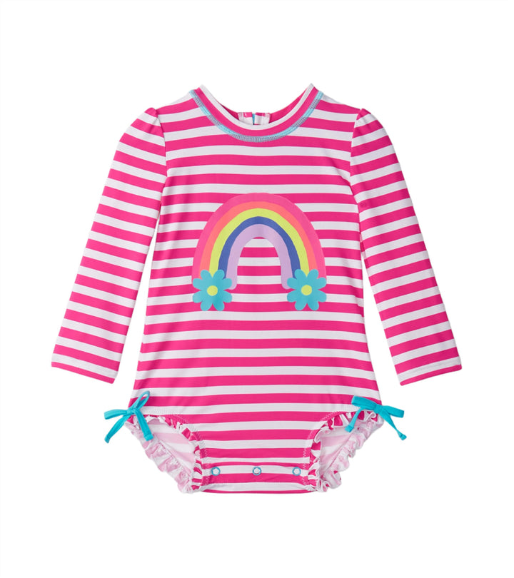 Hatley Rashguard Swimsuit (Candy Stripes)