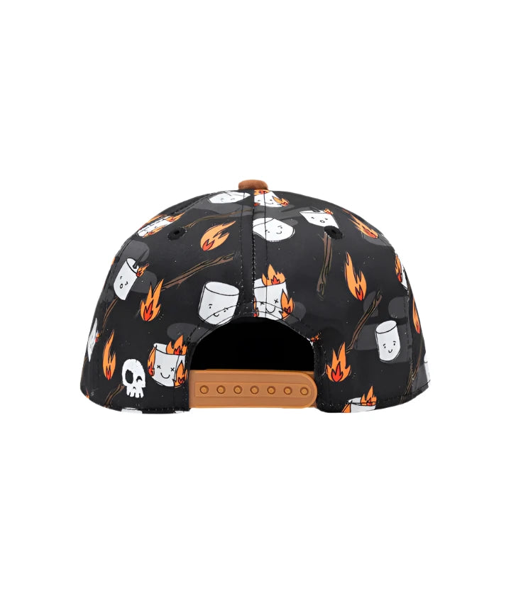 Headster Kids Snapback Cap (Roasted - by La Charbonne (Brown)