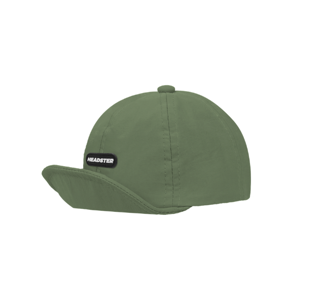 Headster Kids Swish Olive Short Brim Hat