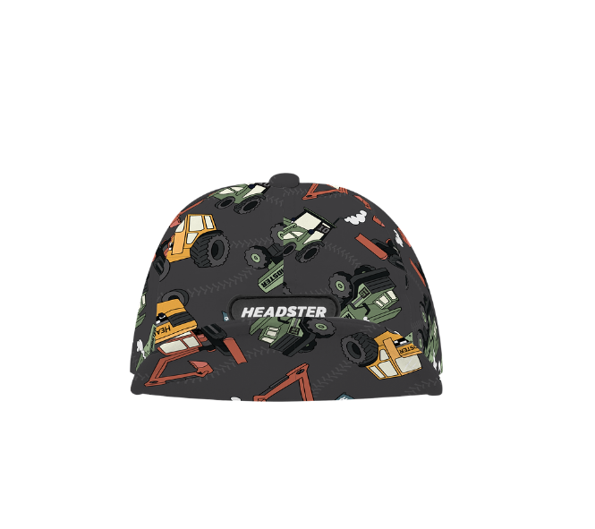 Headster Kids Under Construction Short Brim Hat