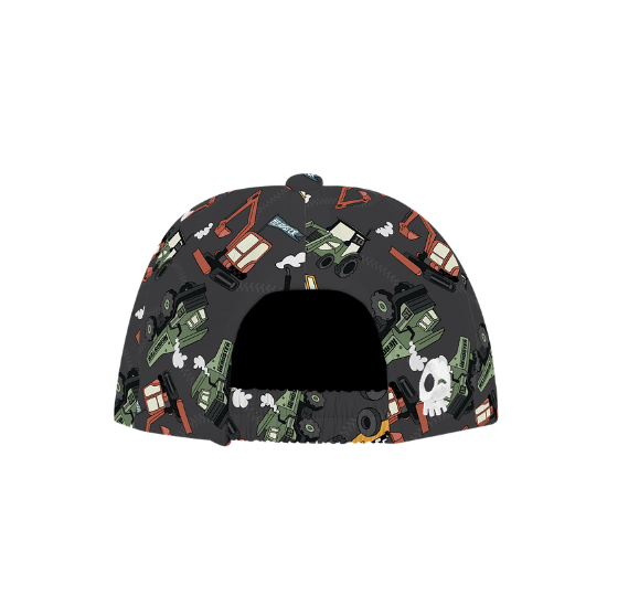 Headster Kids Under Construction Short Brim Hat