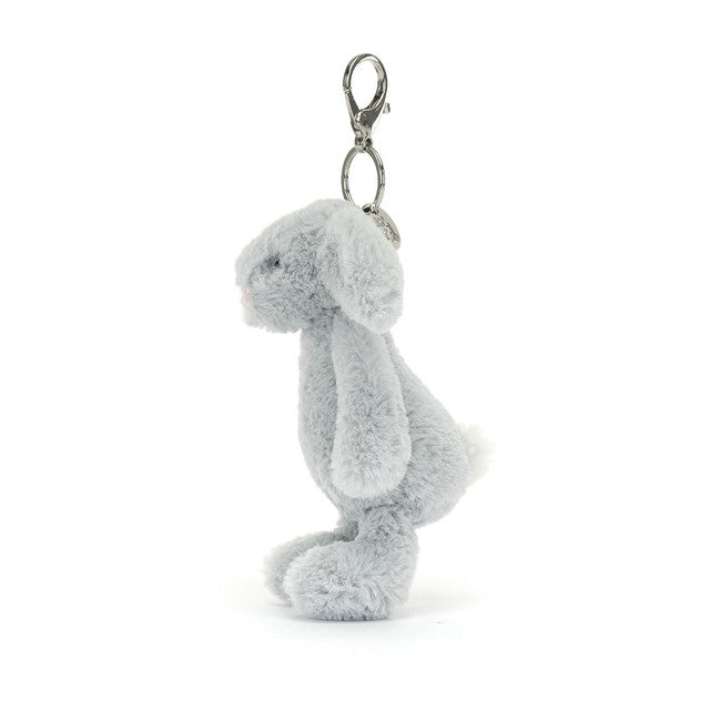 Jellycat Bashful Grey Bunny Bag Charm