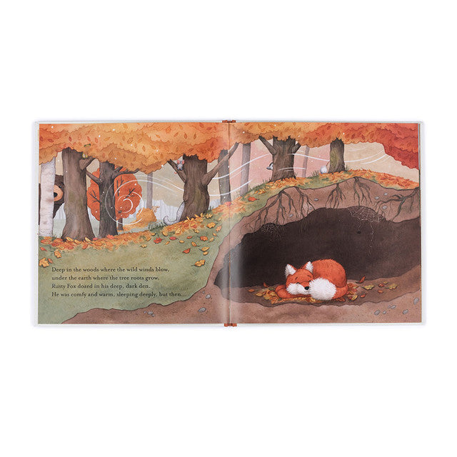 Jellycat Bashful Series Warm in the Storm Book