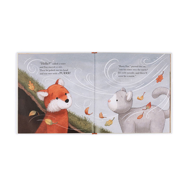 Jellycat Bashful Series Warm in the Storm Book