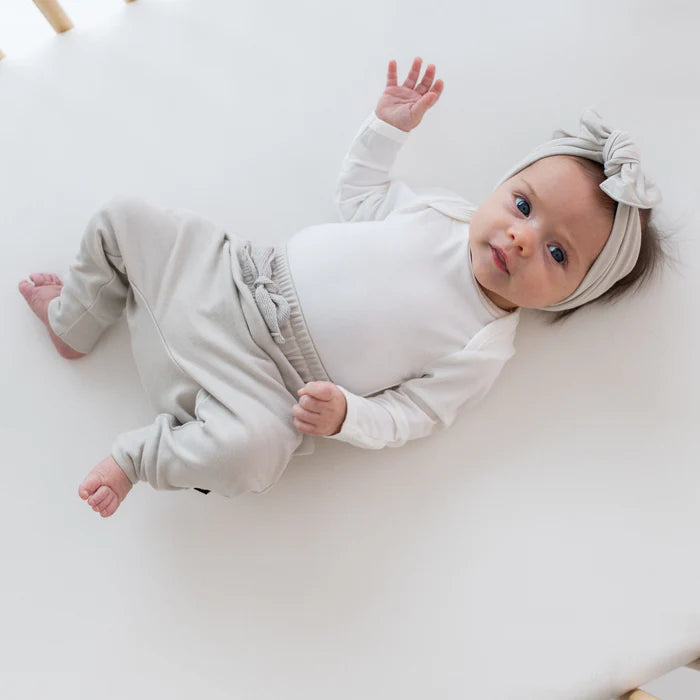 Kyte Baby Bamboo Jersey Harem Pants (Oat)