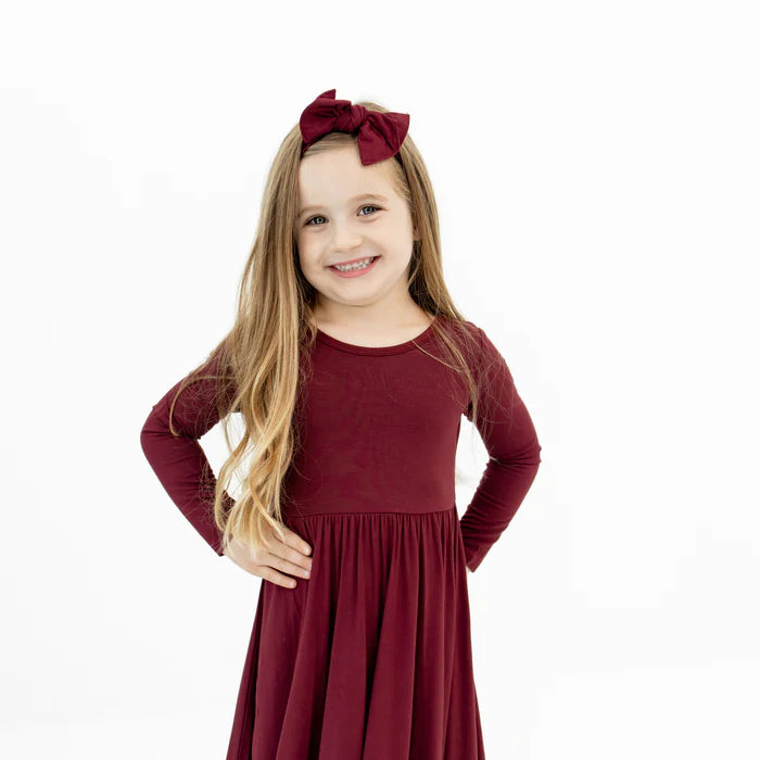 Kyte Baby Bow (Burgundy)