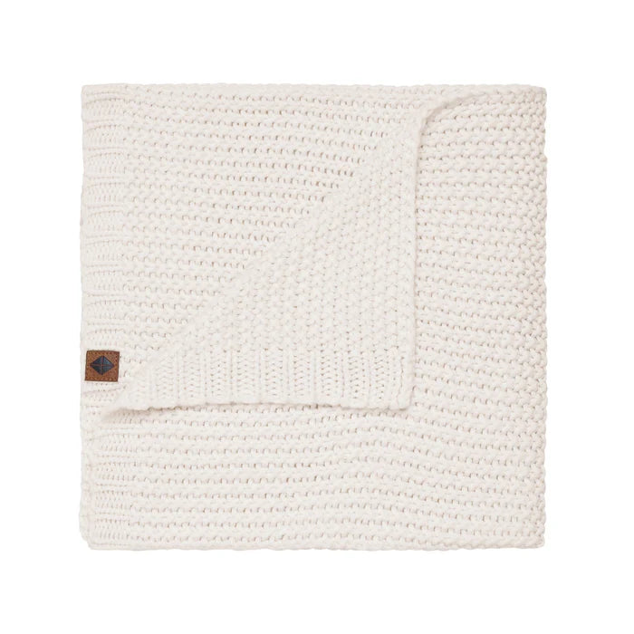 Kyte Baby Chunky Knit Baby Blanket (Oat)