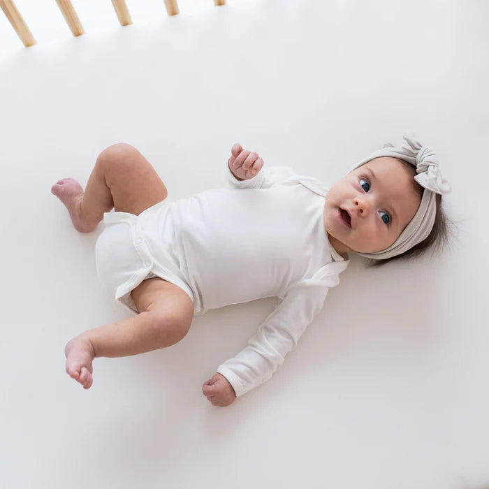 Kyte Baby Long Sleeve Bodysuit (Cloud)