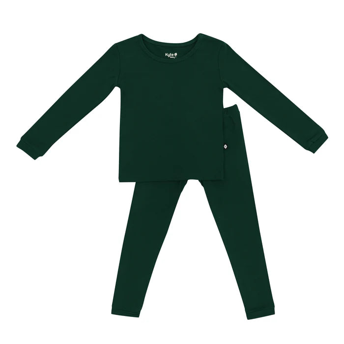 Kyte Baby Long Sleeve Pajamas (Evergreen)