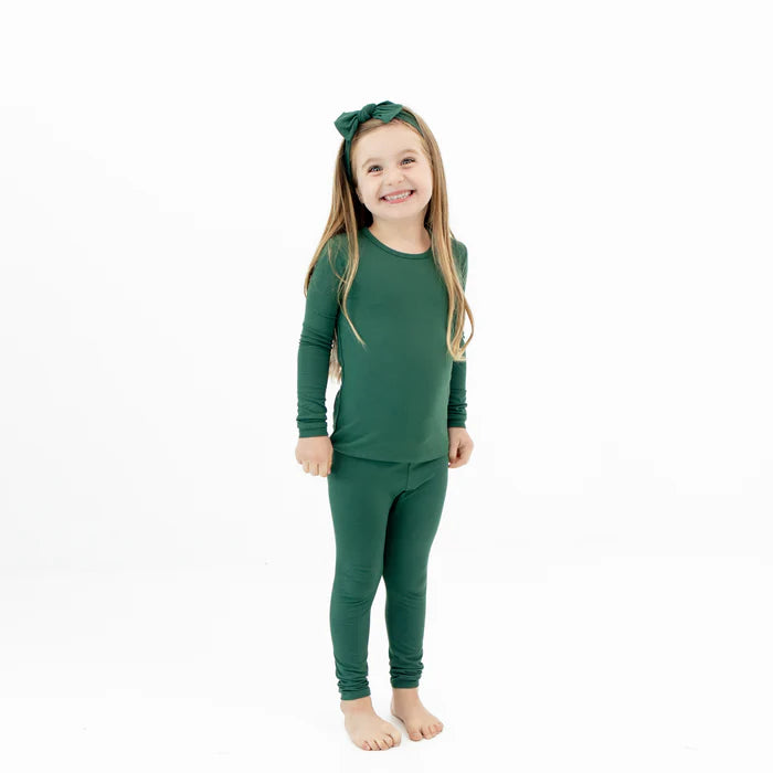 Kyte Baby Long Sleeve Pajamas (Evergreen)