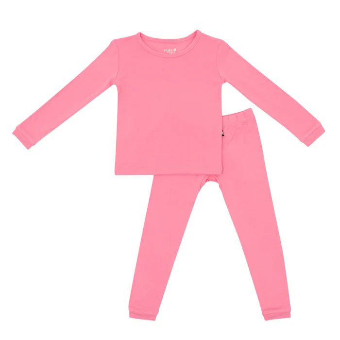 Kyte Baby Long Sleeve Pajamas (Guava)